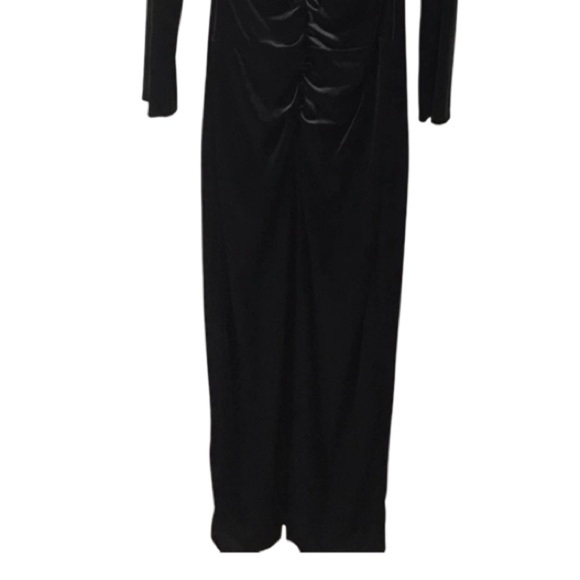 Elegant Black Long Sleeve Dress - Picture 8 of 13